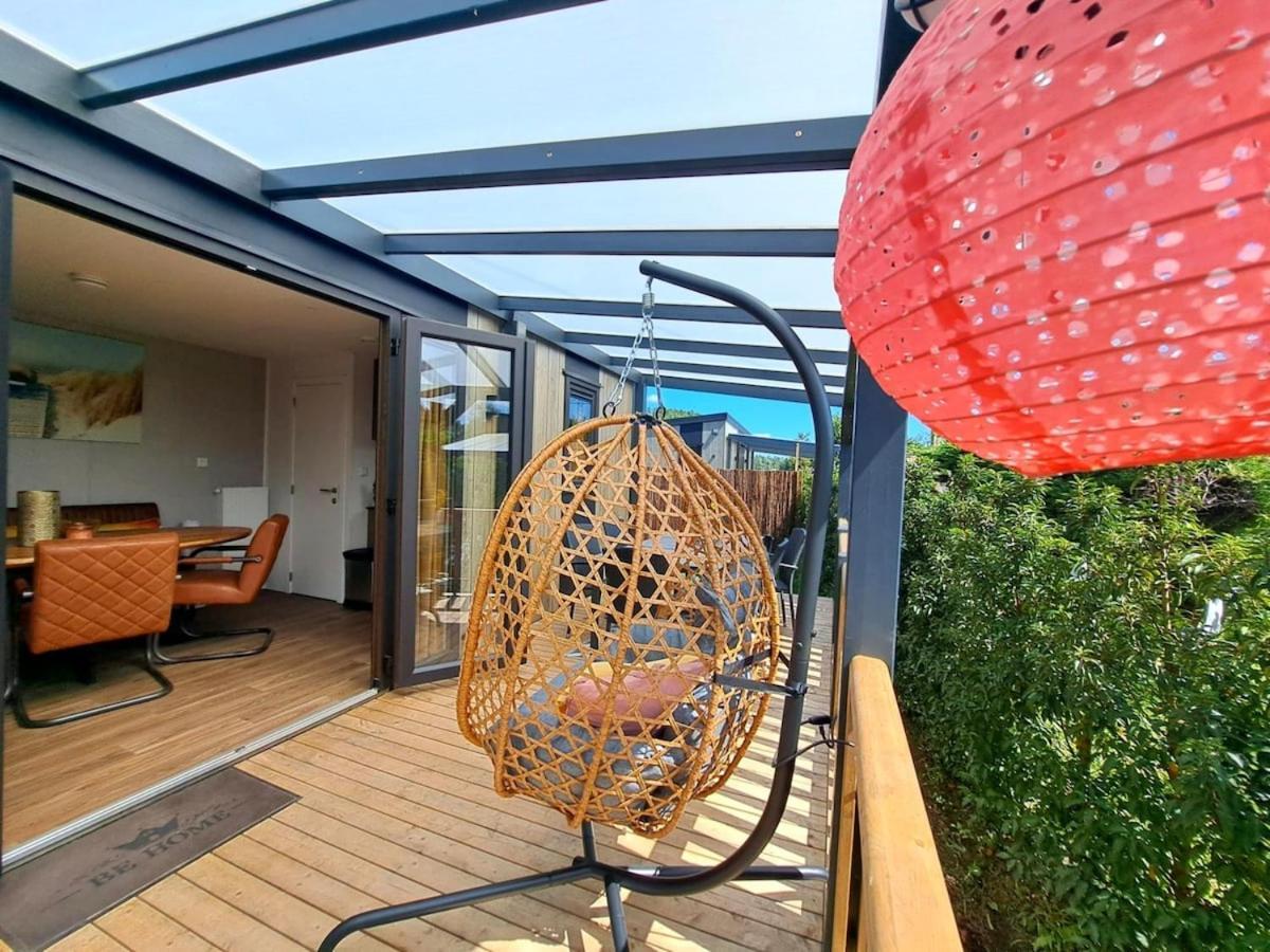 Chalet Luxe Met Veranda Tuin En Hottub, Zeeland Vp007